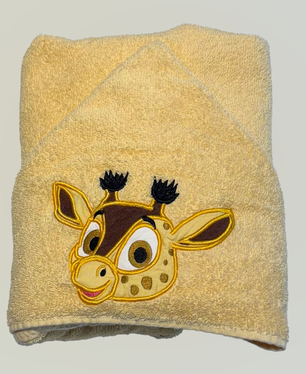 Giraffe Beach Wear Hooded Towel