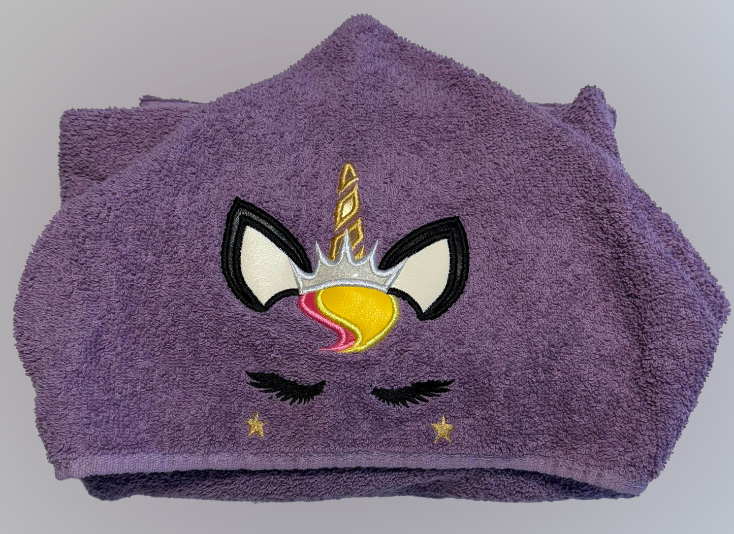 Unicorn Beach Wear Hooded Towel Poncho