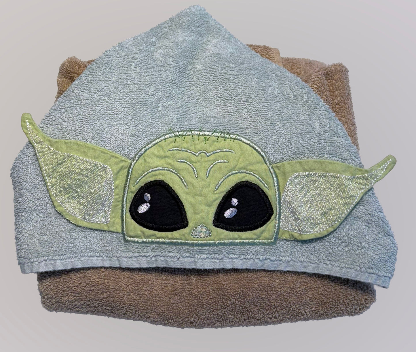Grogu Beach Wear Hooded Towel Poncho
