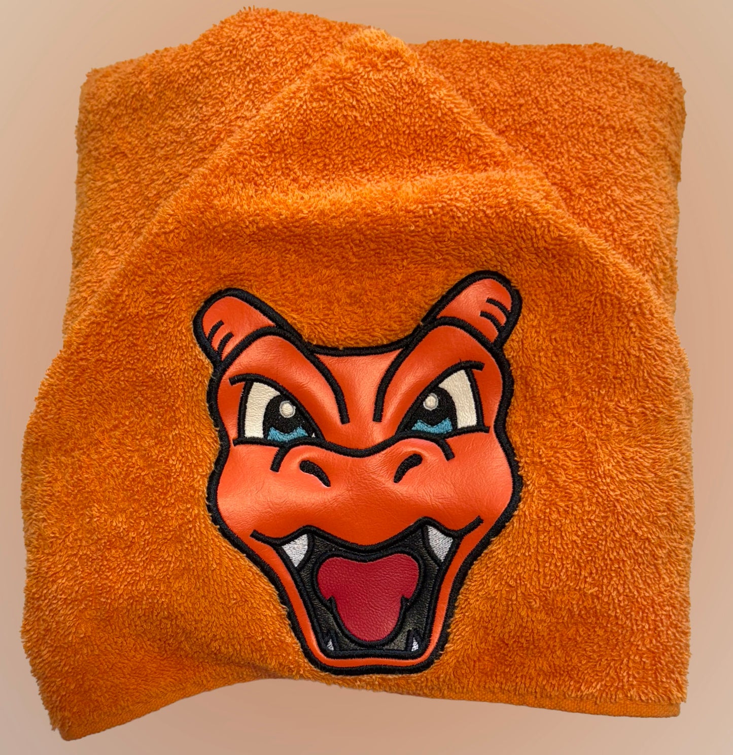 Charzard Beach Wear Hooded Towel