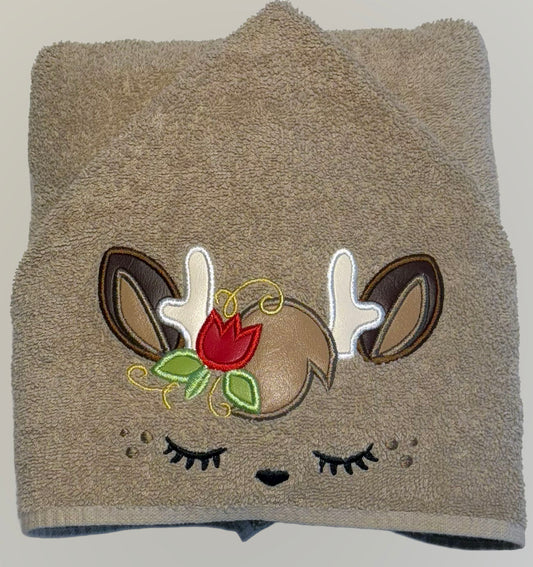 Fawn Beach Wear Hooded Towel