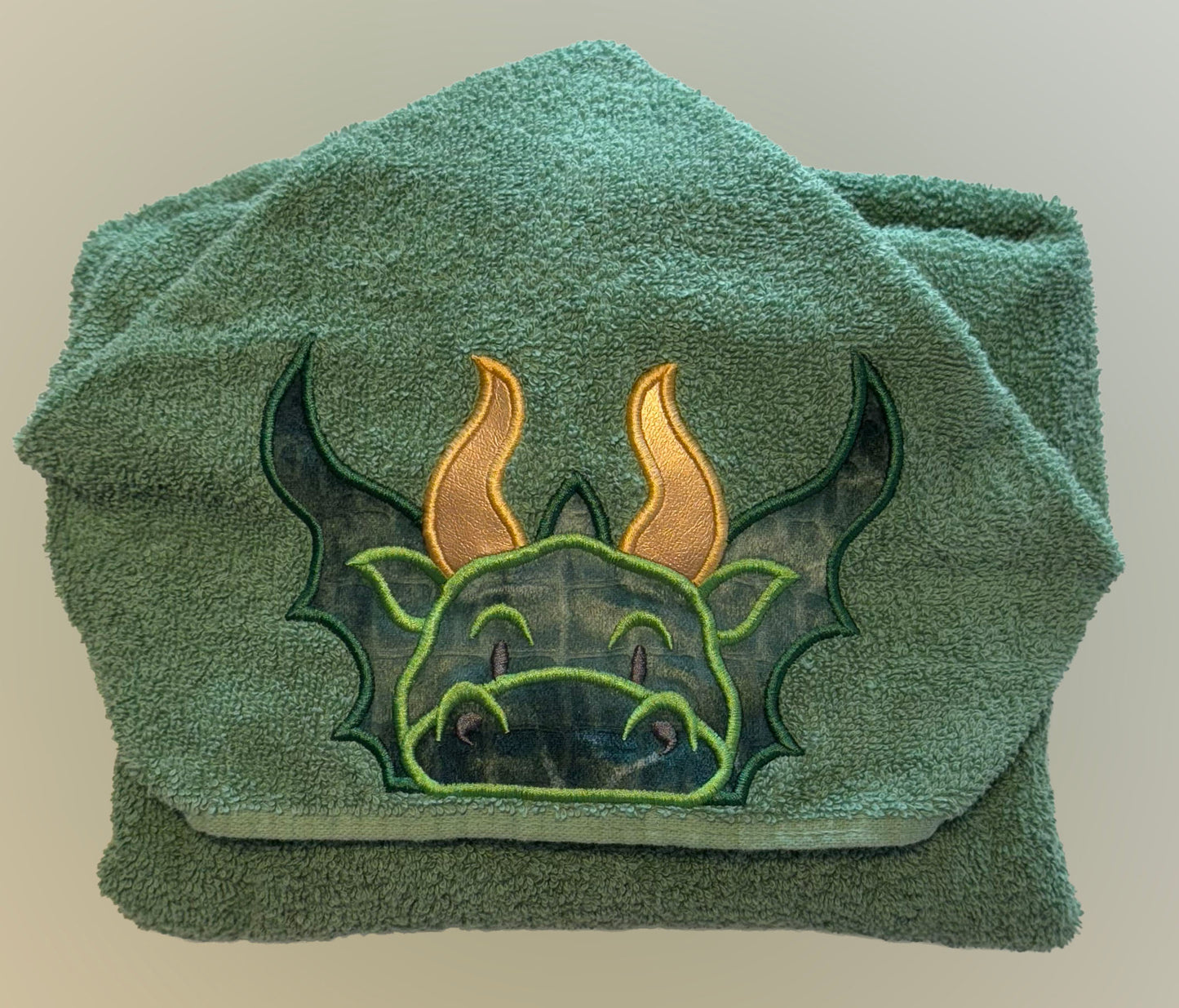 Dragon Beach Wear Hooded Towel Poncho
