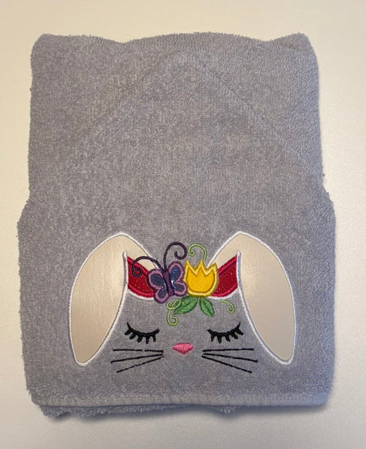Bunny Beach Wear Hooded Towel