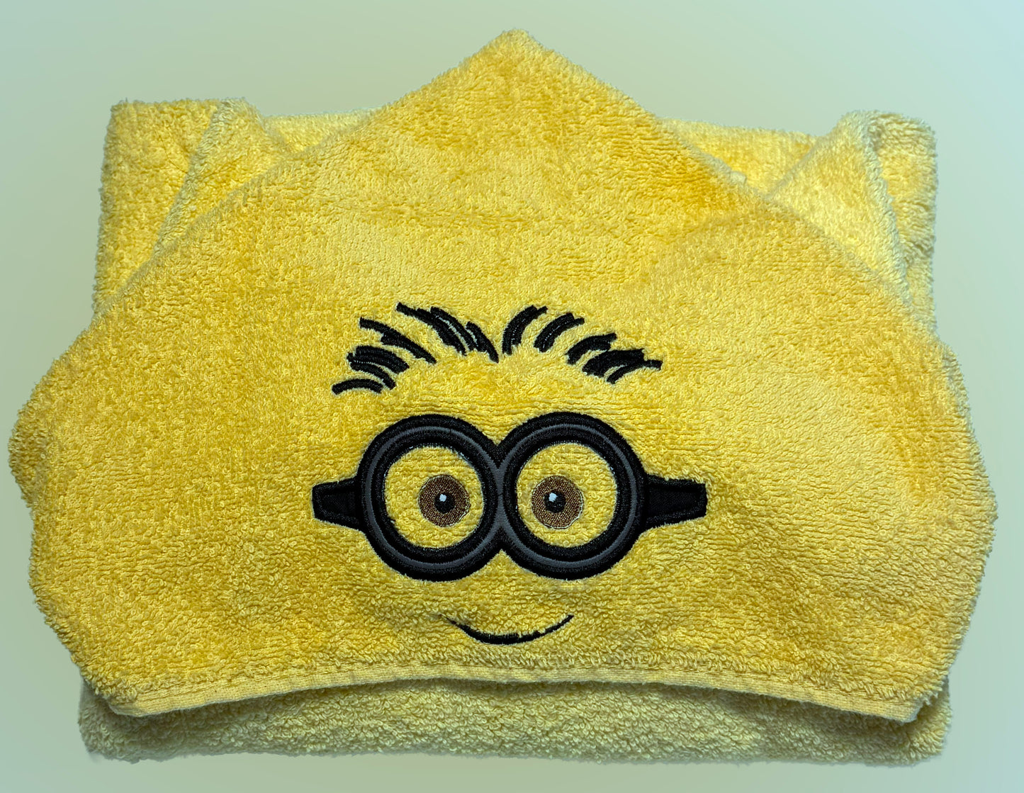 Minion Beach Wear Hooded Towel Poncho