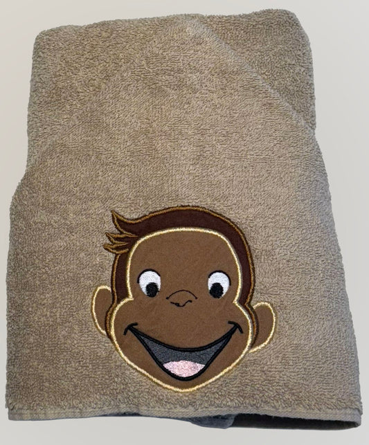 Monkey Beach Wear Hooded Towel