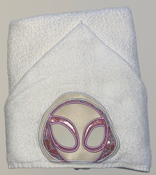 Spider Gwen  Beach Wear Hooded Towel