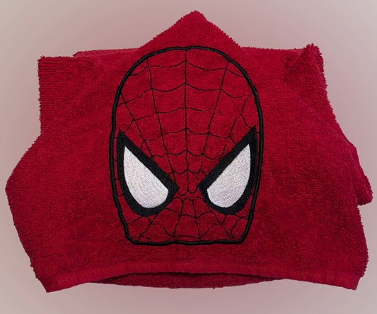Spiderman Beach Wear Hooded Towel Poncho