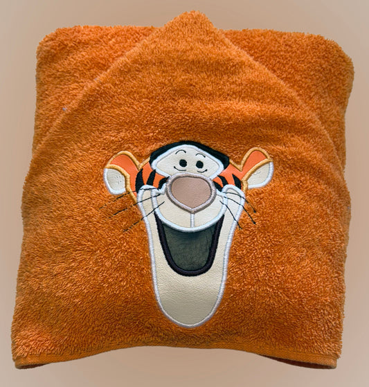 Tigger Beach Wear Hooded Towel